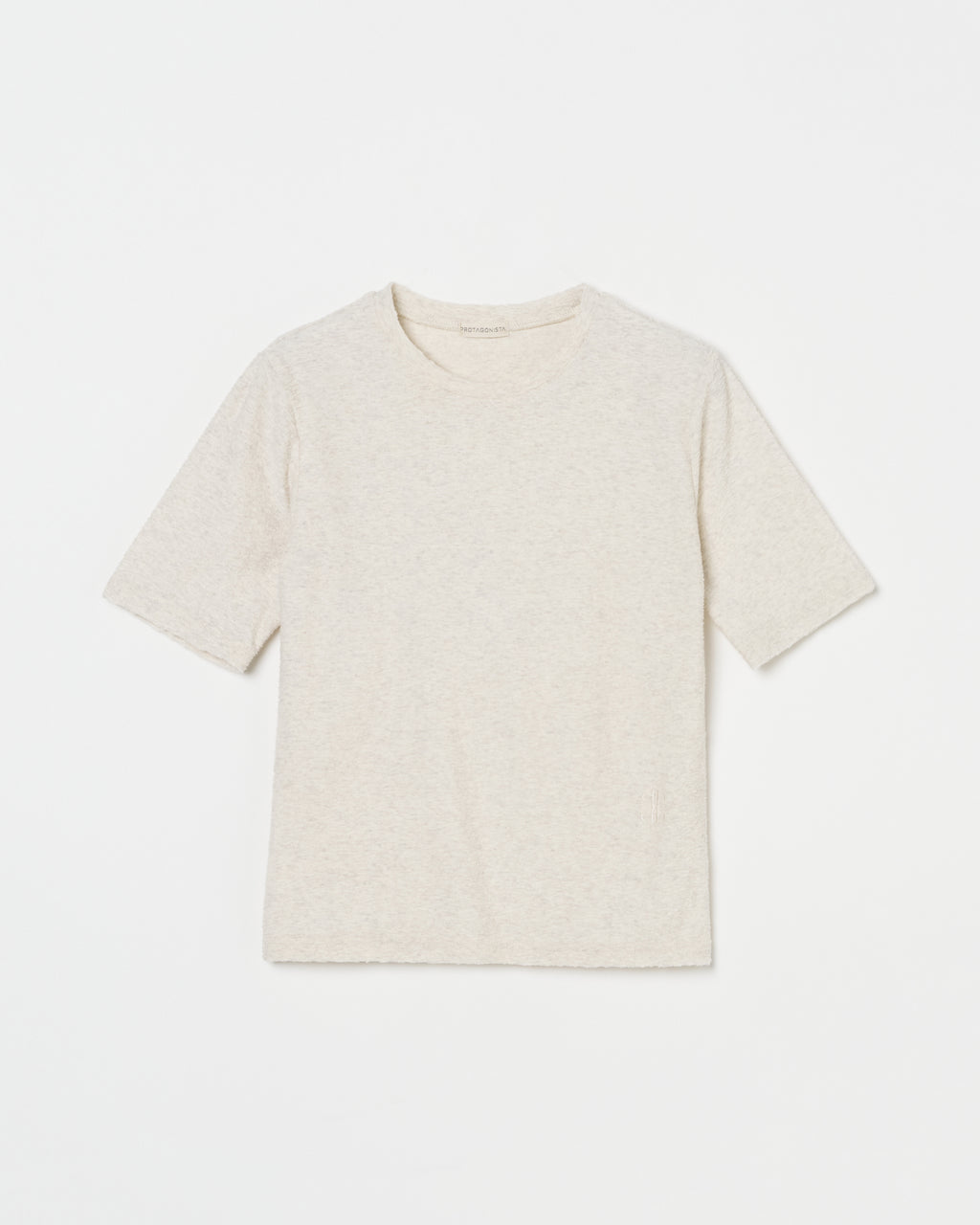 Embroidered Pile T-Shirt