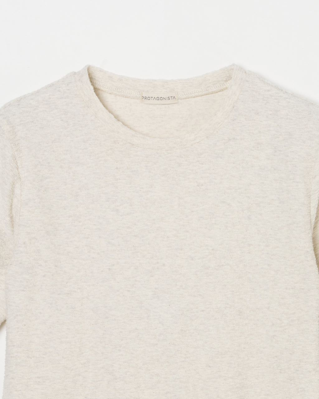 Embroidered Pile T-Shirt