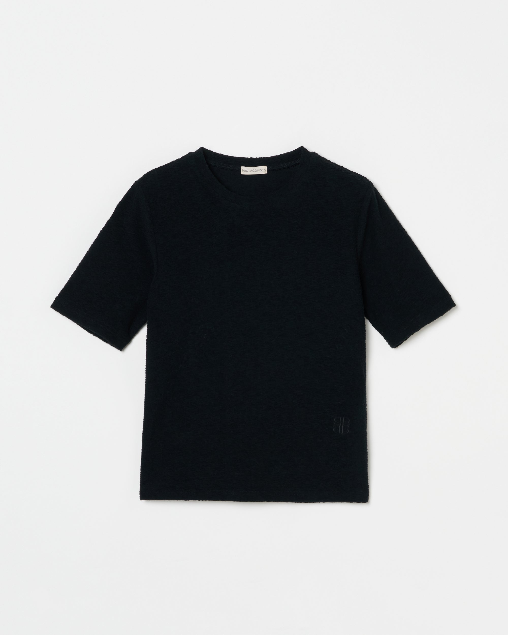 Embroidered Pile T-Shirt