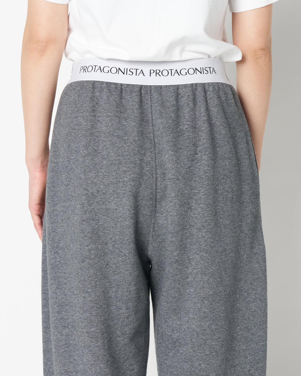 Waist logo sweat pants