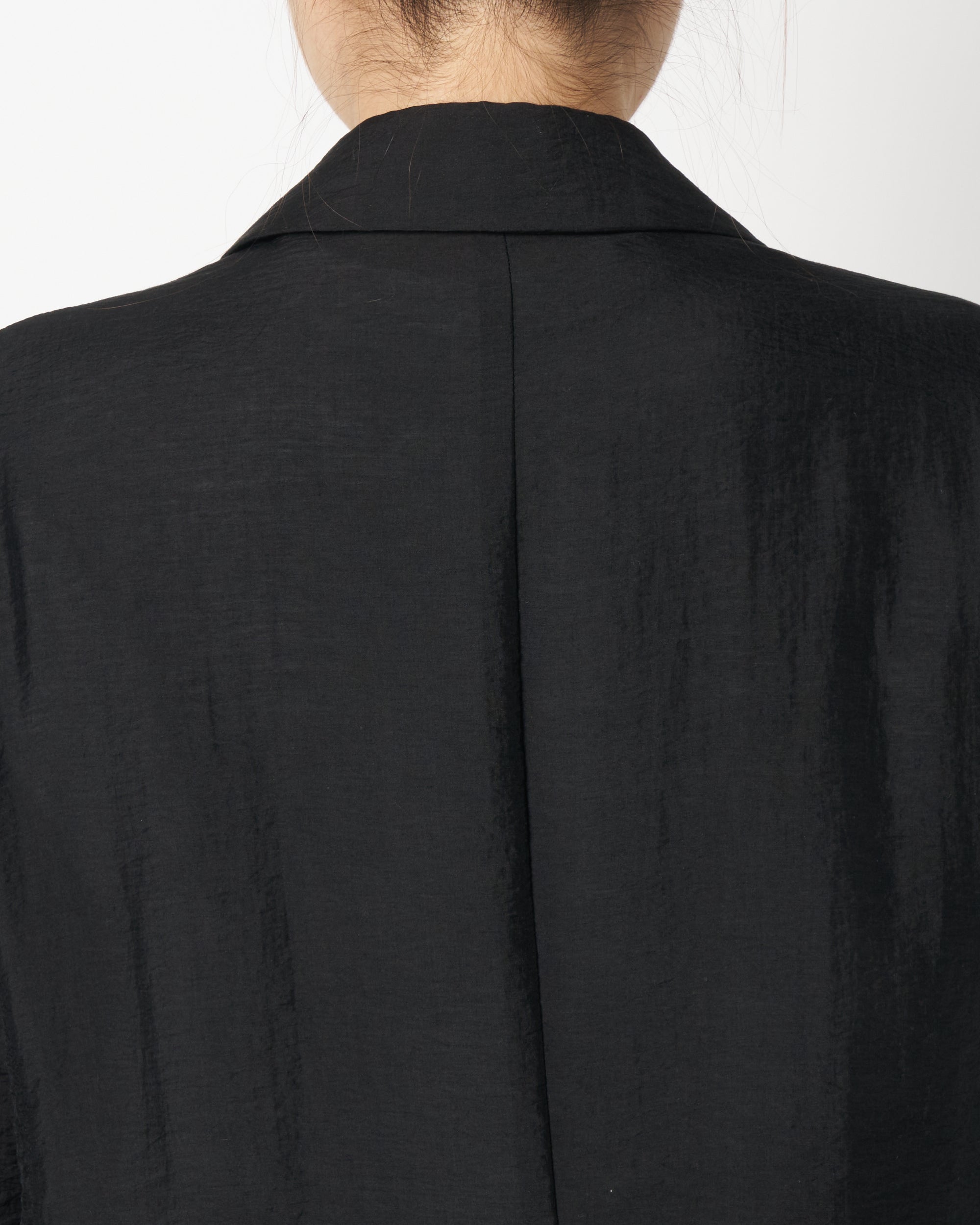 Sheer half sleeve jacket