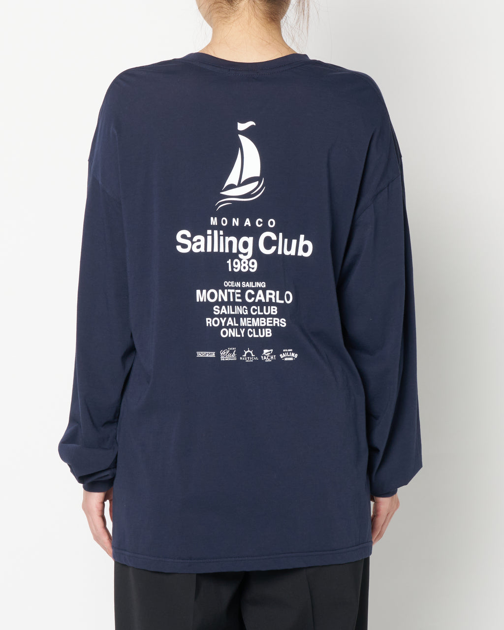 "Sailing Club" long sleeve tee