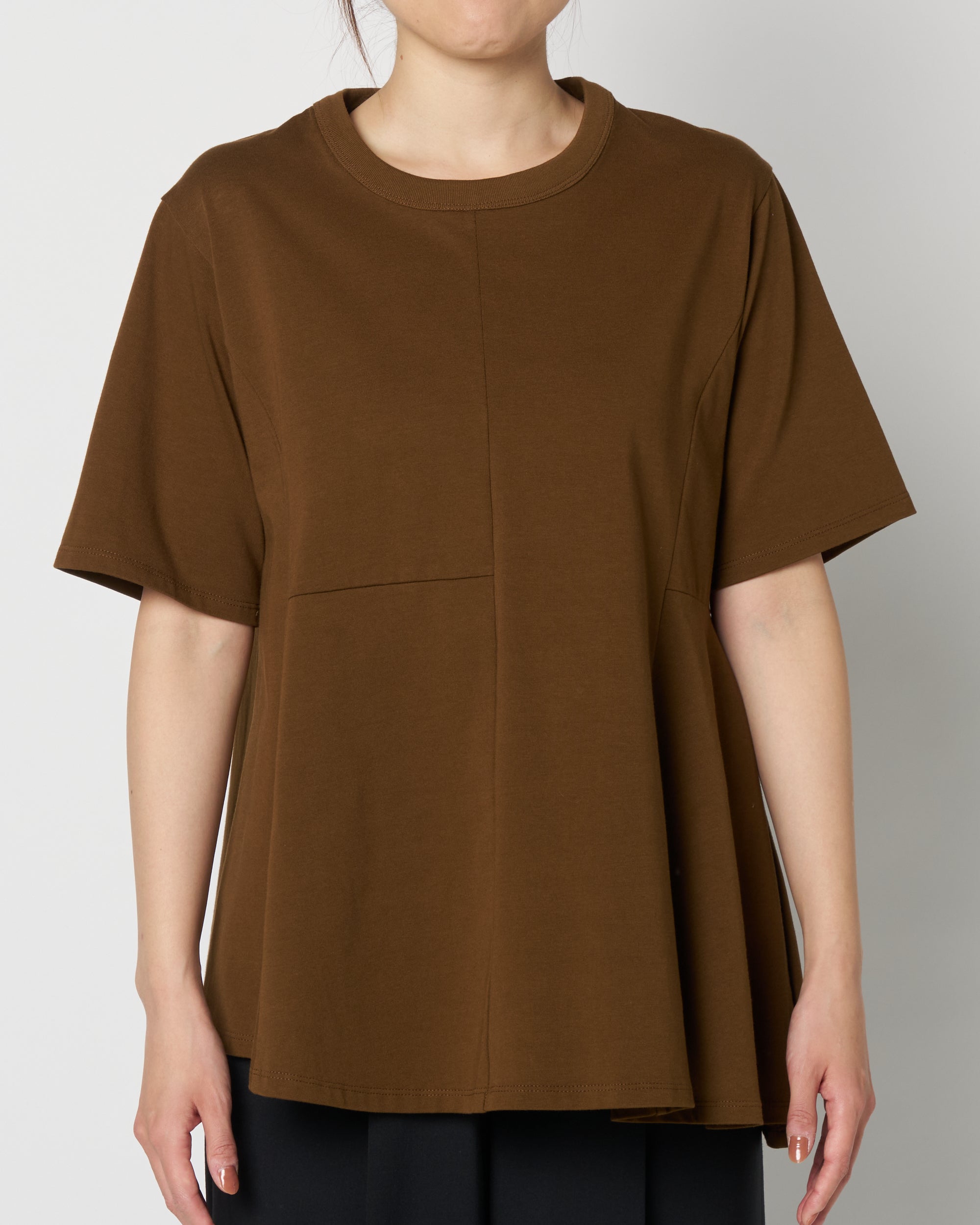 Drape half sleeve tee
