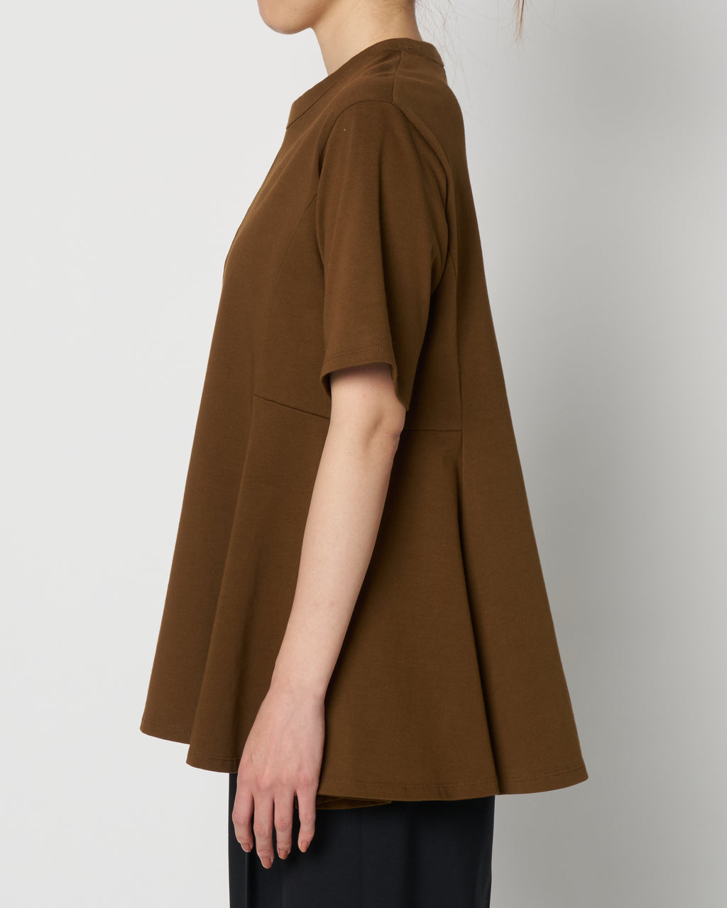 Drape half sleeve tee