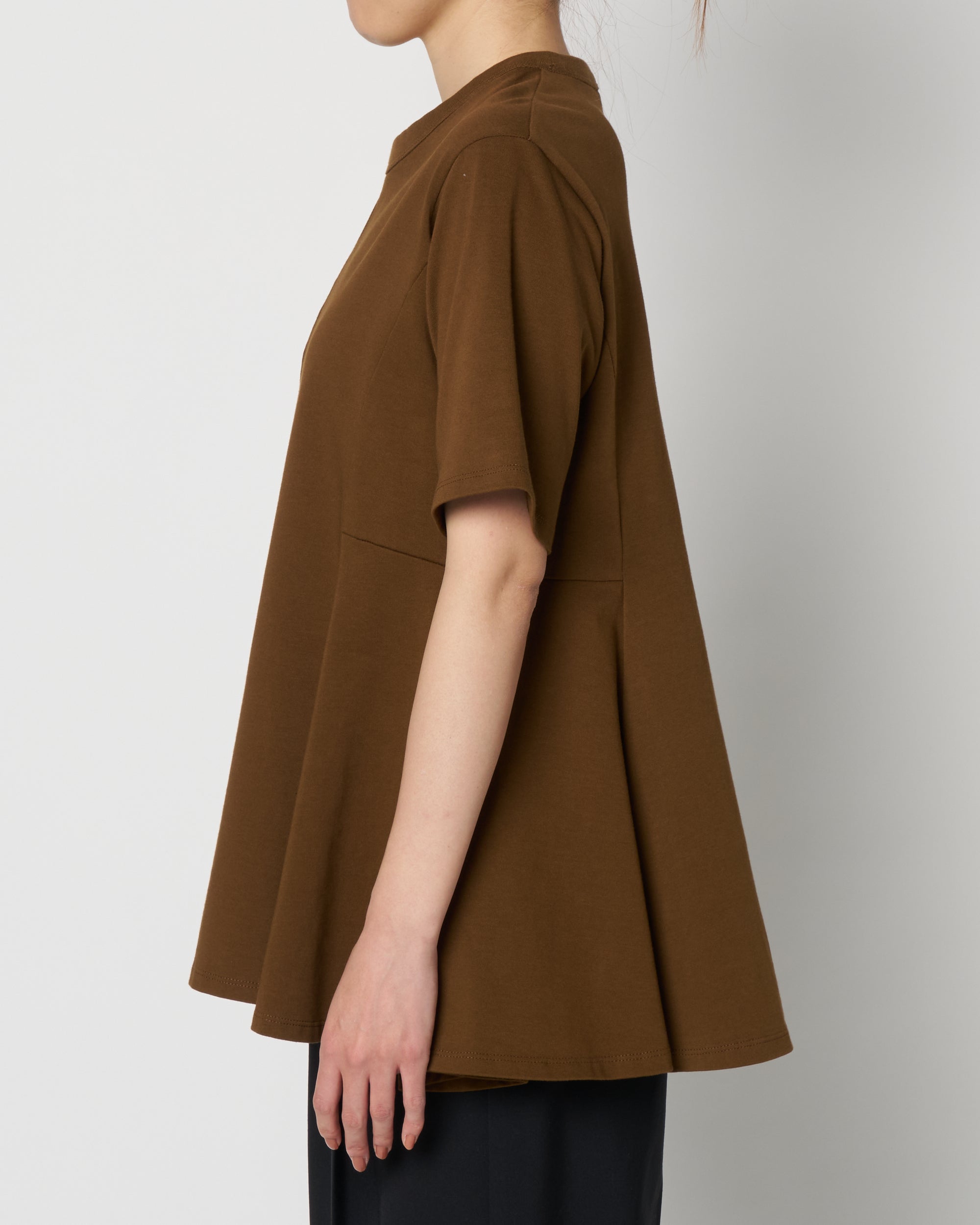 Drape half sleeve tee