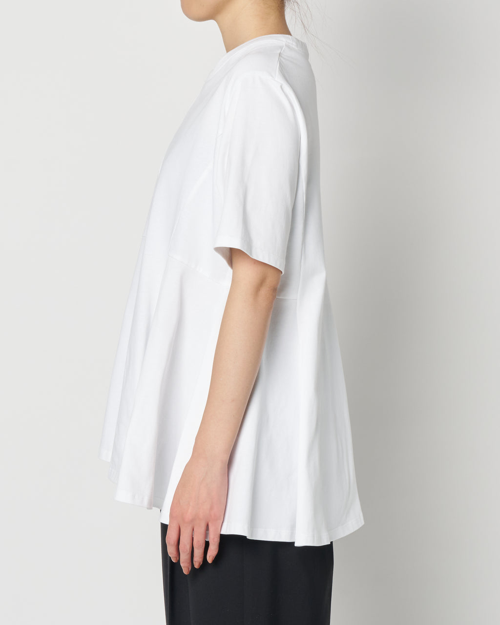 Drape half sleeve tee