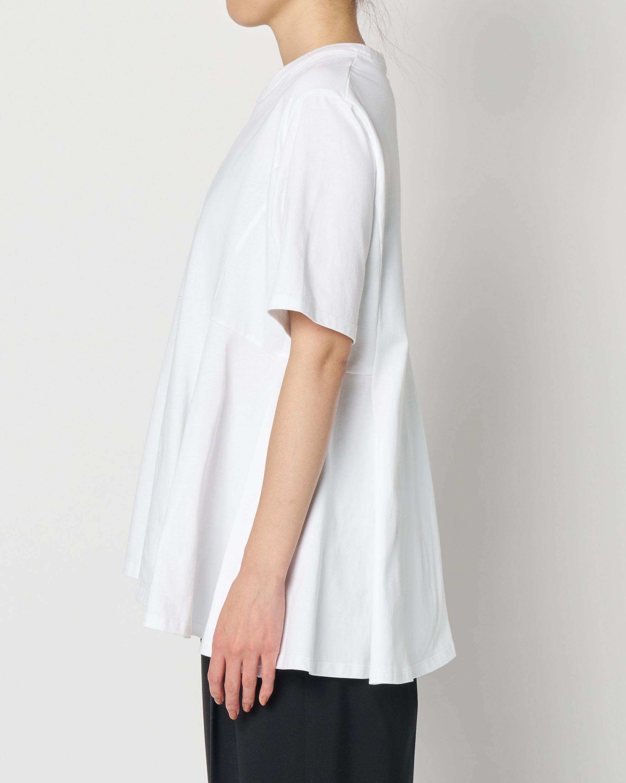 Drape half sleeve tee