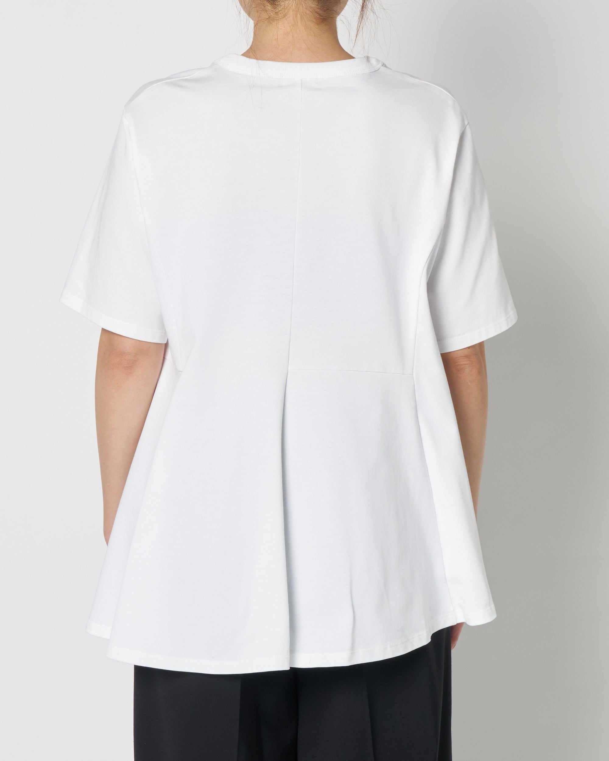 Drape half sleeve tee