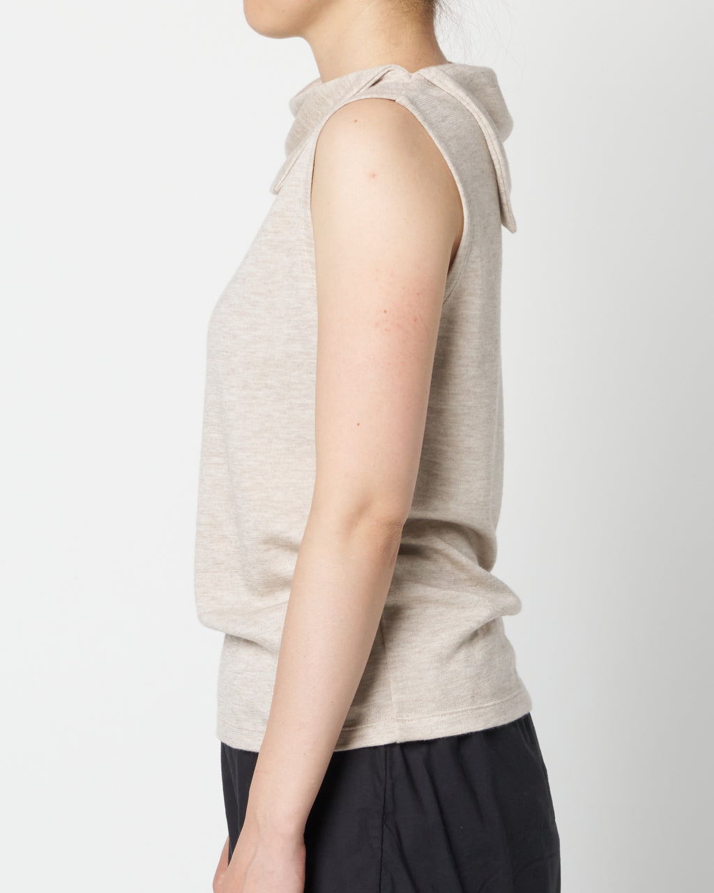Asymmetrical Collar Top