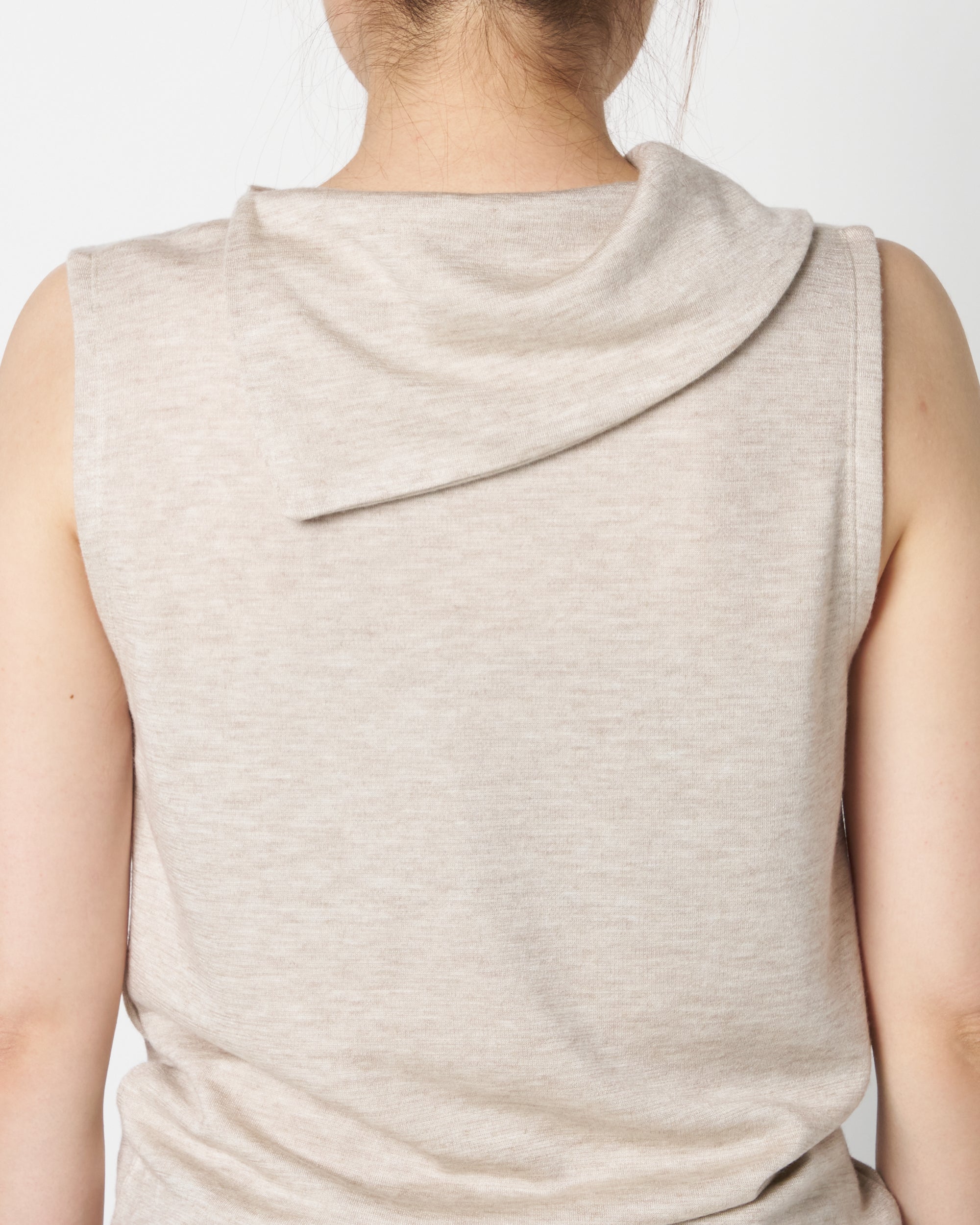 Asymmetrical Collar Top