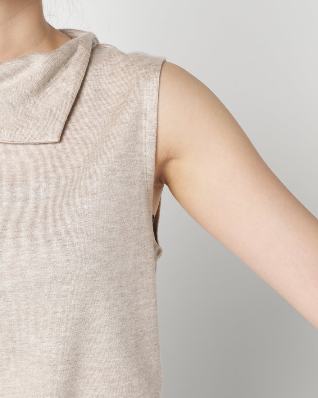 Asymmetrical Collar Top