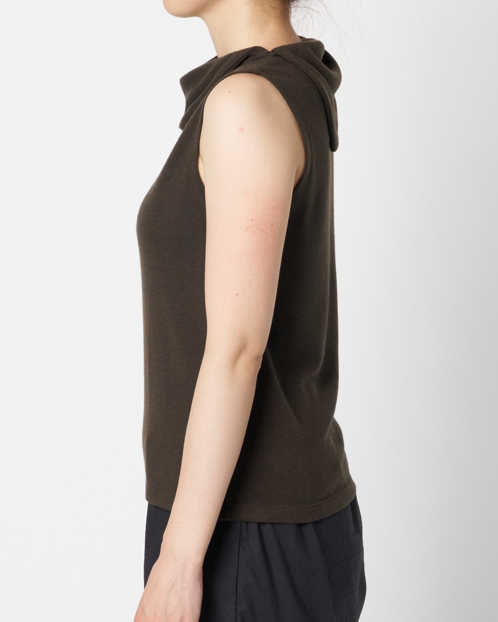 Asymmetrical Collar Top