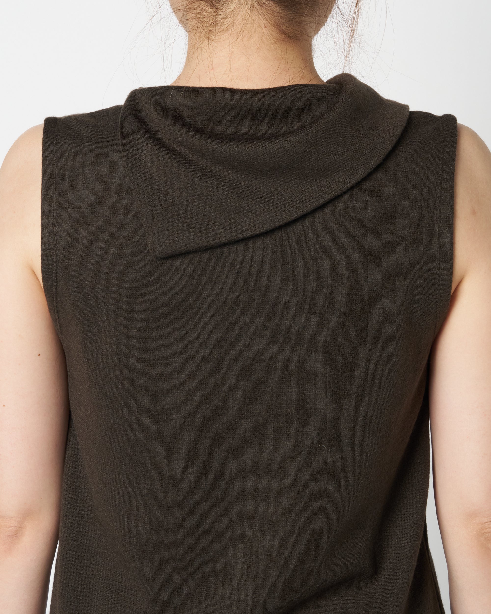 Asymmetrical Collar Top