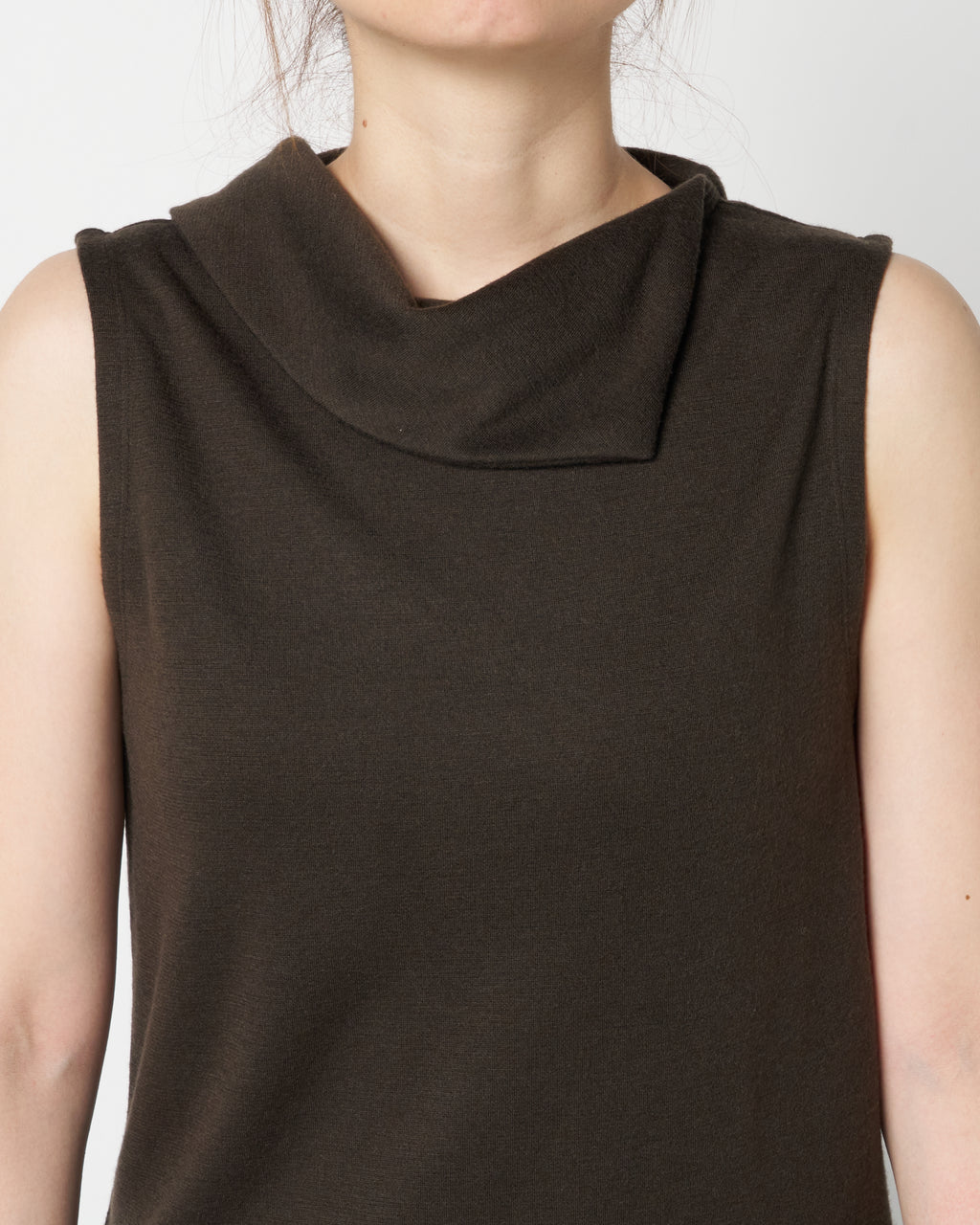 Asymmetrical Collar Top