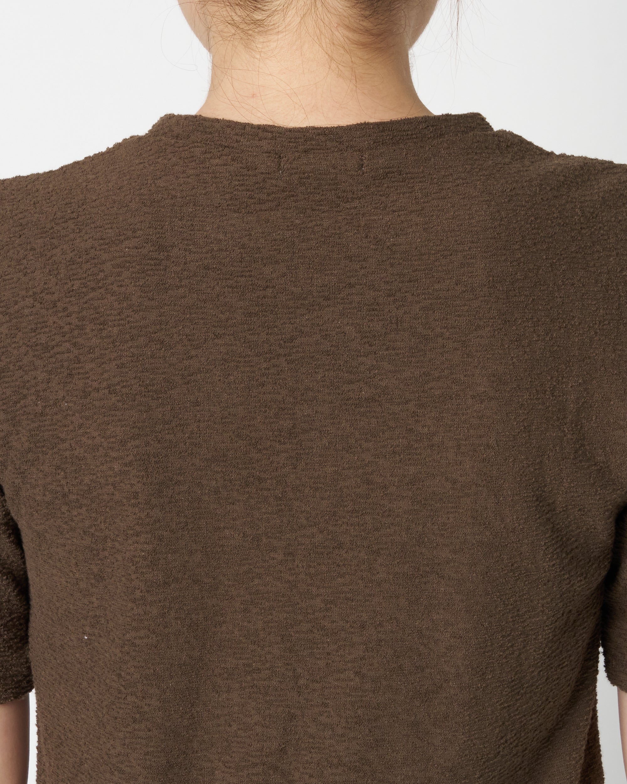 Embroidered Pile T-Shirt
