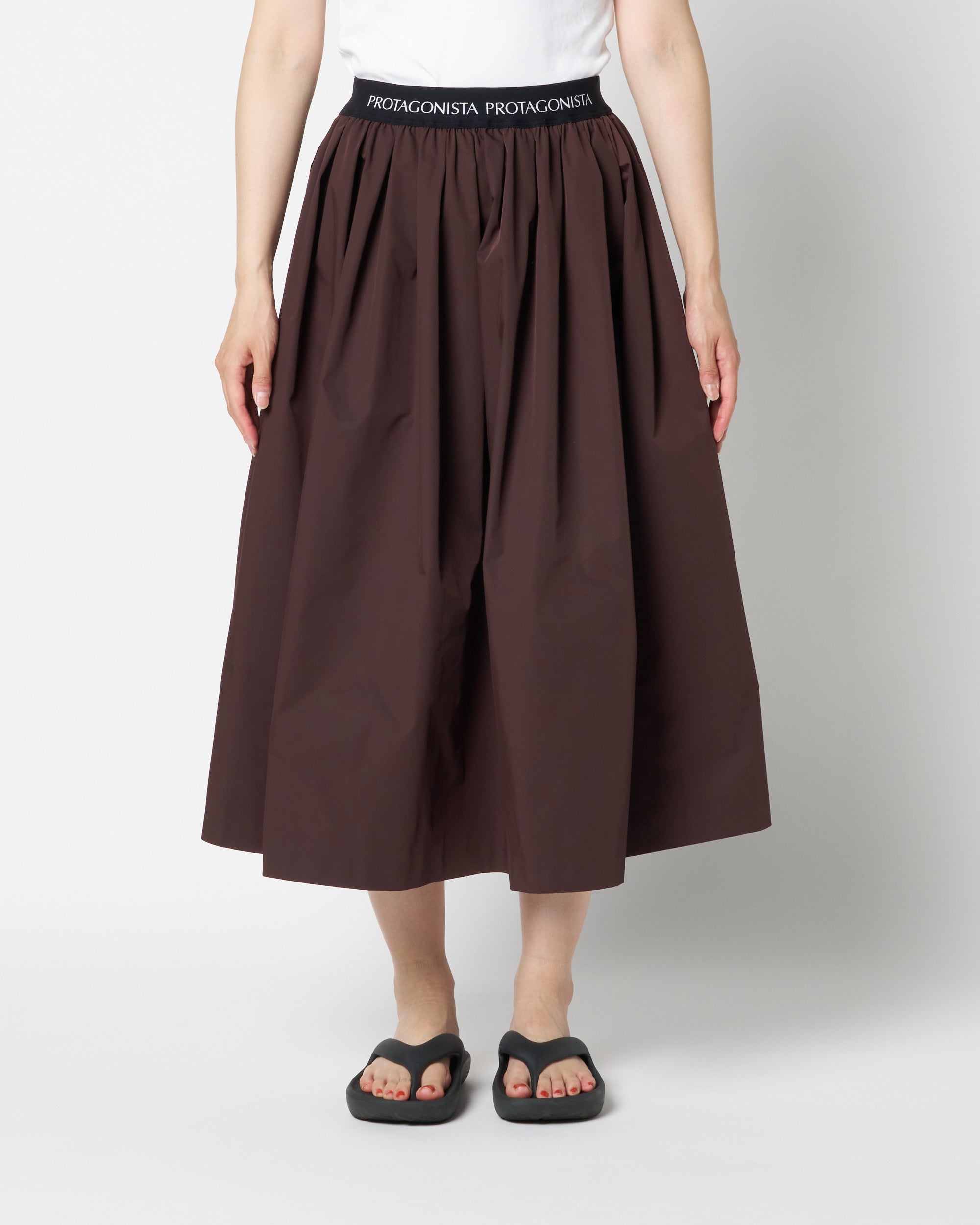 Waist Logo Skirt