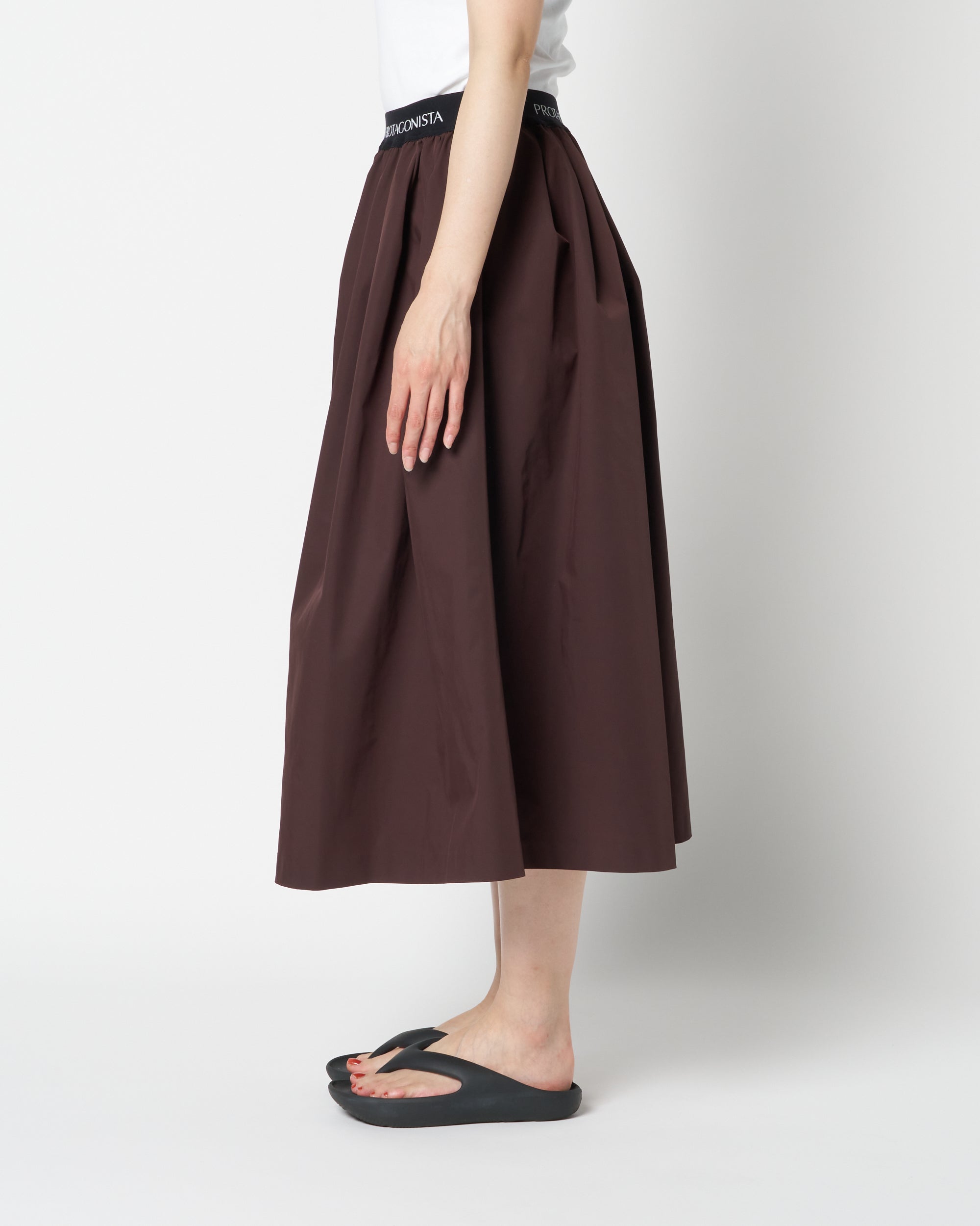 Waist Logo Skirt