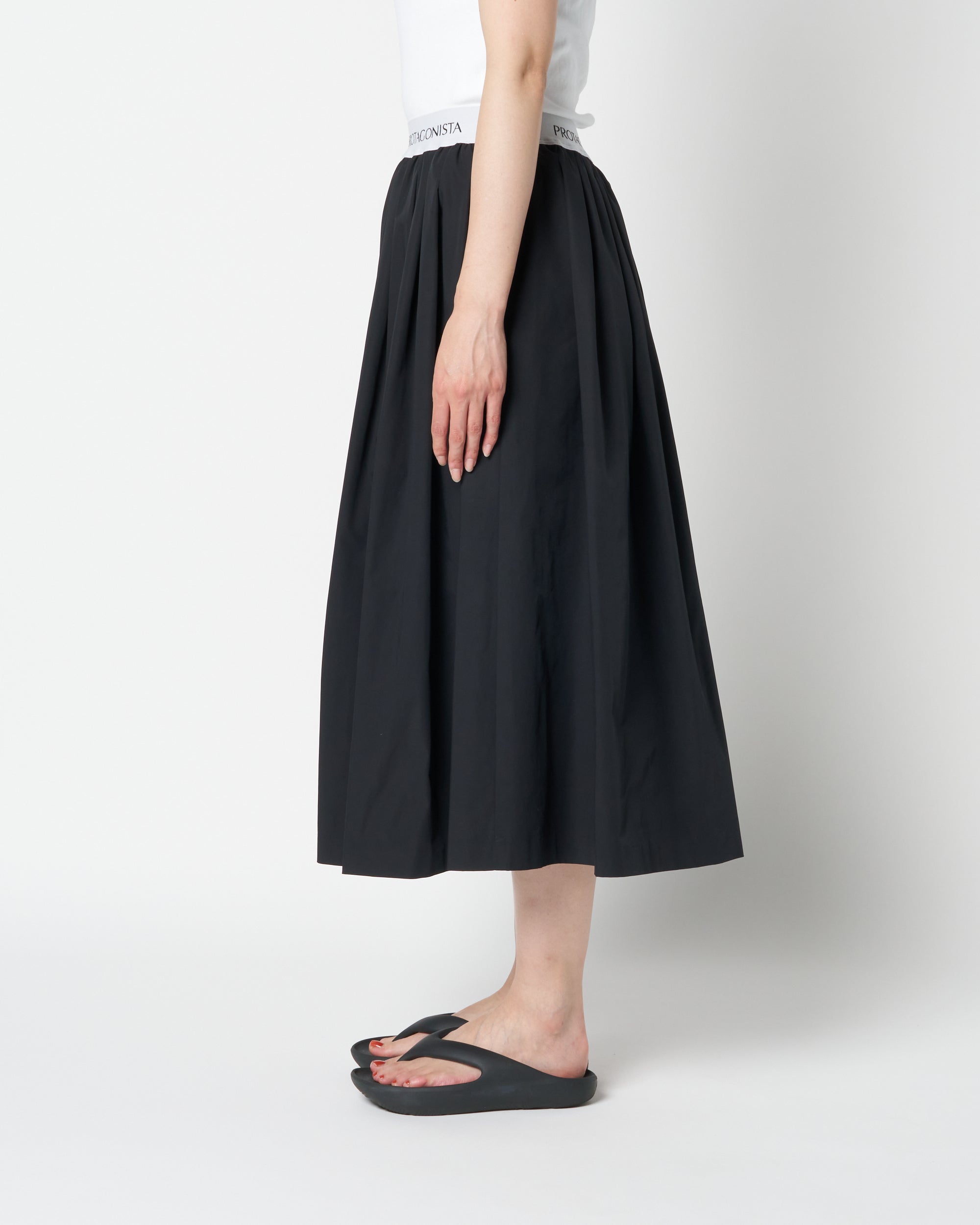 Waist Logo Skirt