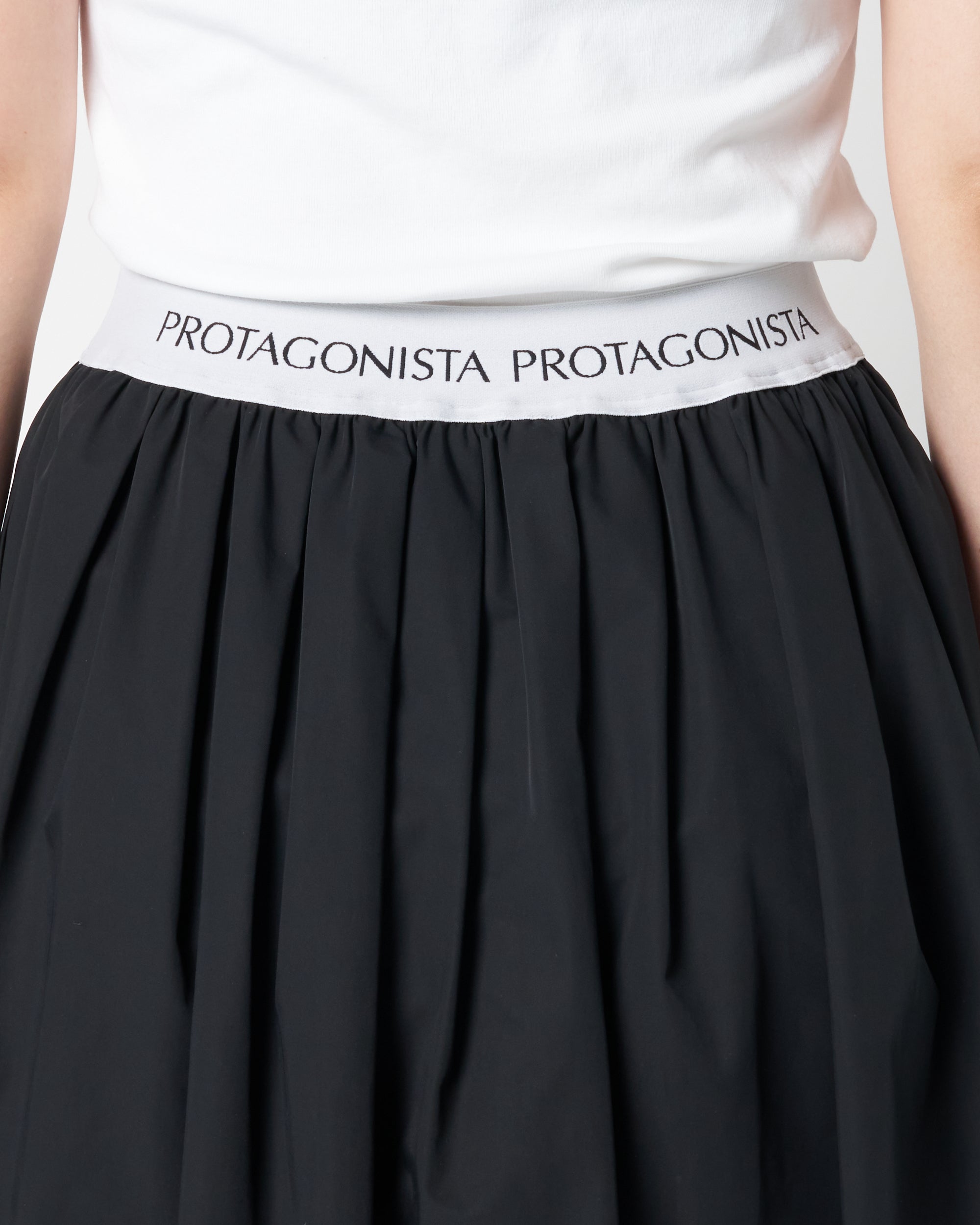 Waist Logo Skirt