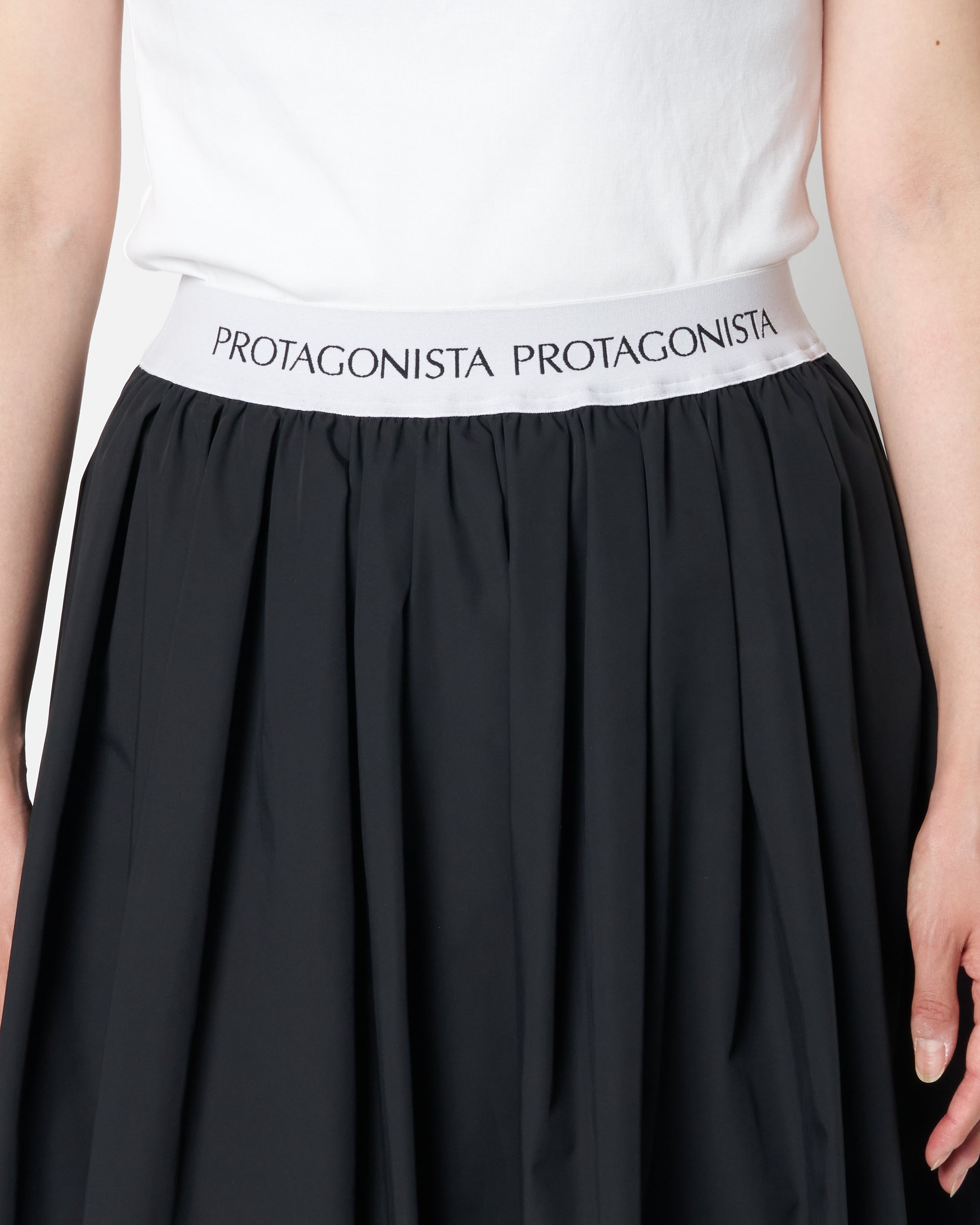 Waist Logo Skirt