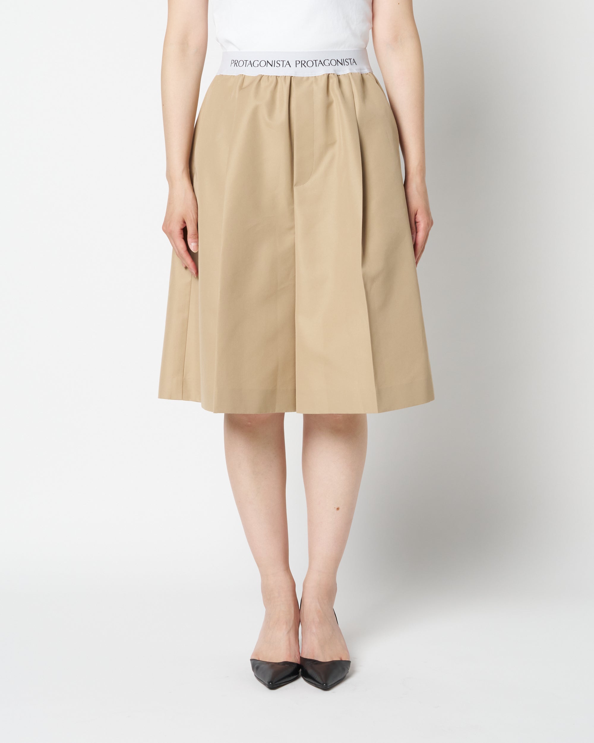 Waist Logo Chino Half Pant