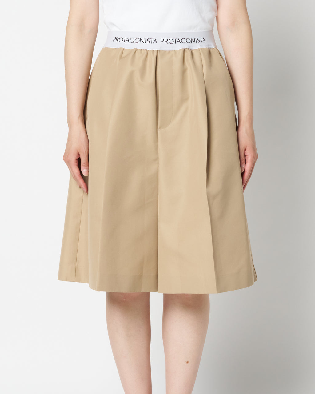 Waist Logo Chino Half Pant