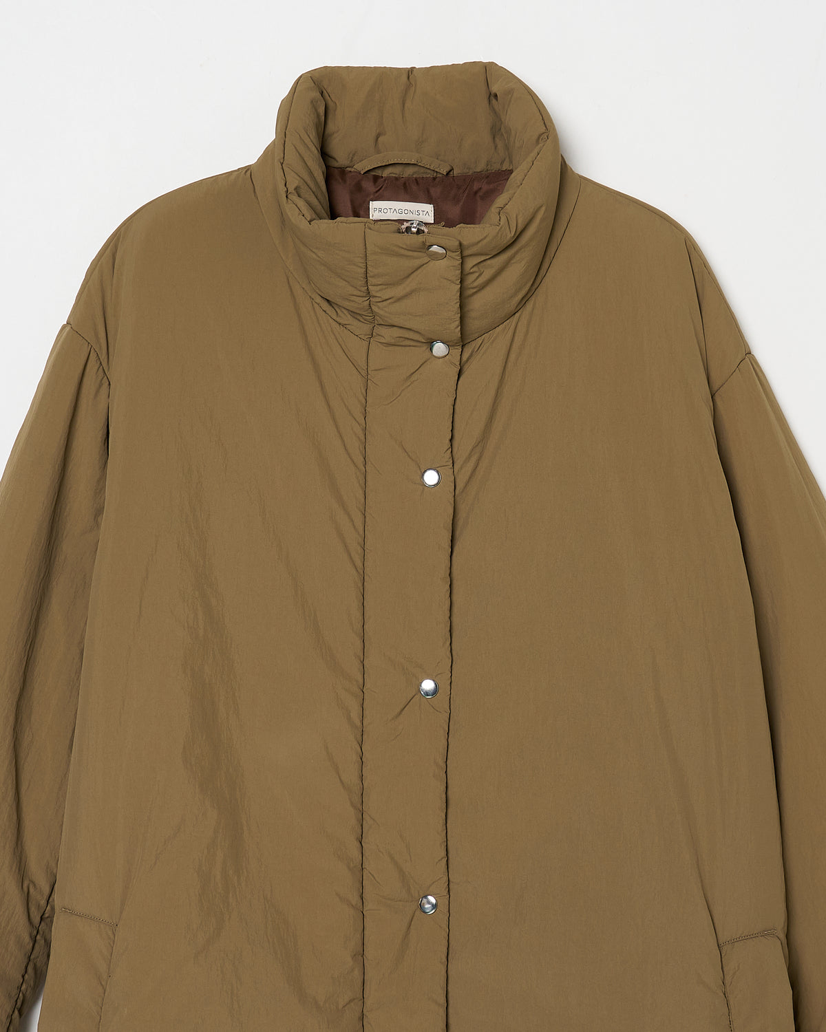 Stand Collar Padded Coat