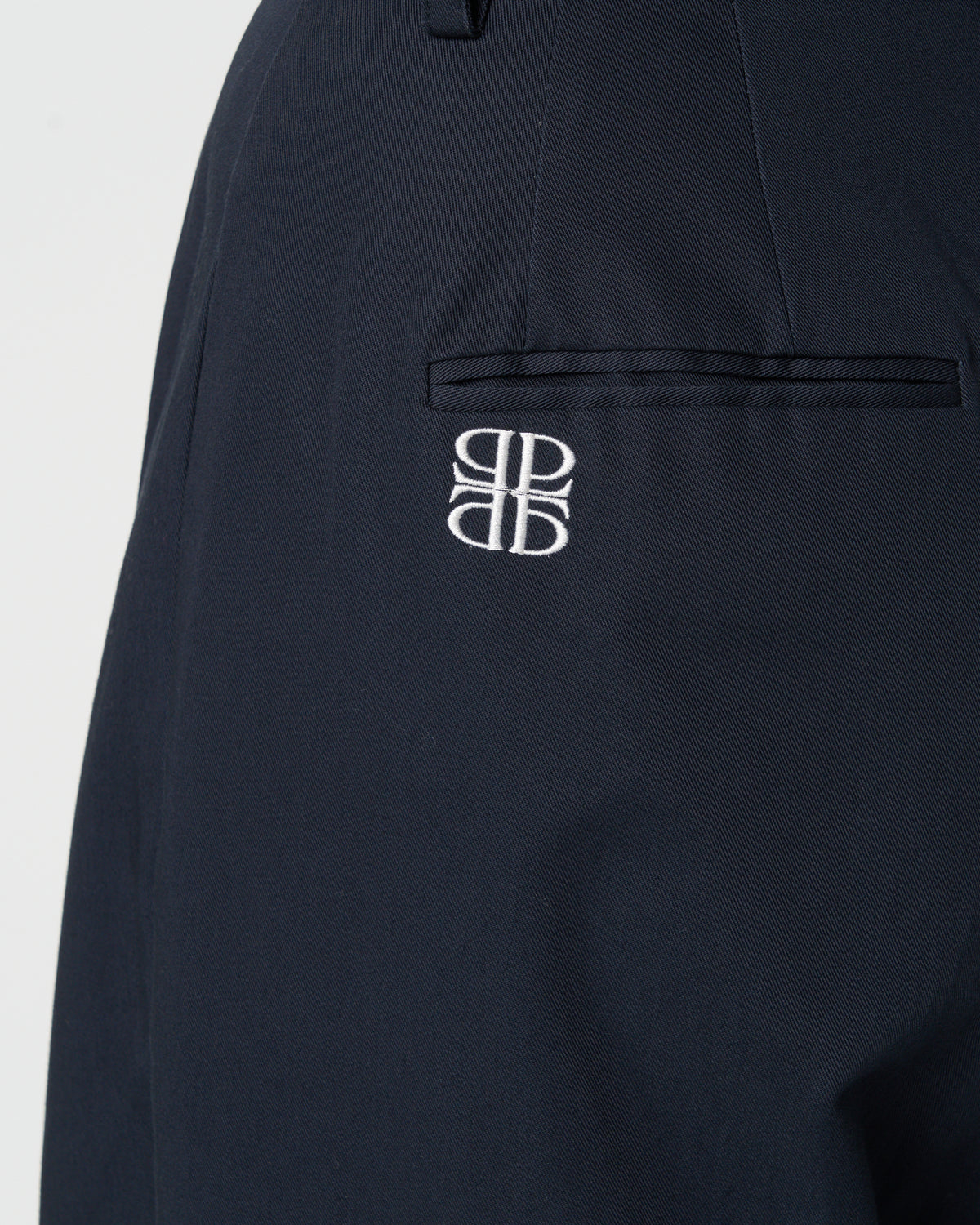 Embroidered Chino Pants