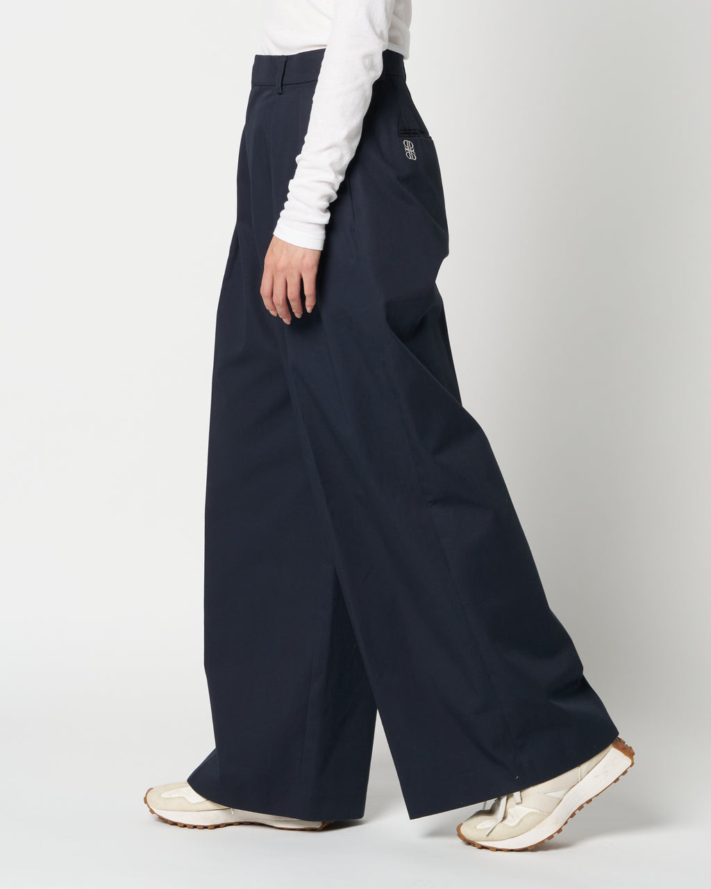 Embroidered Chino Pants