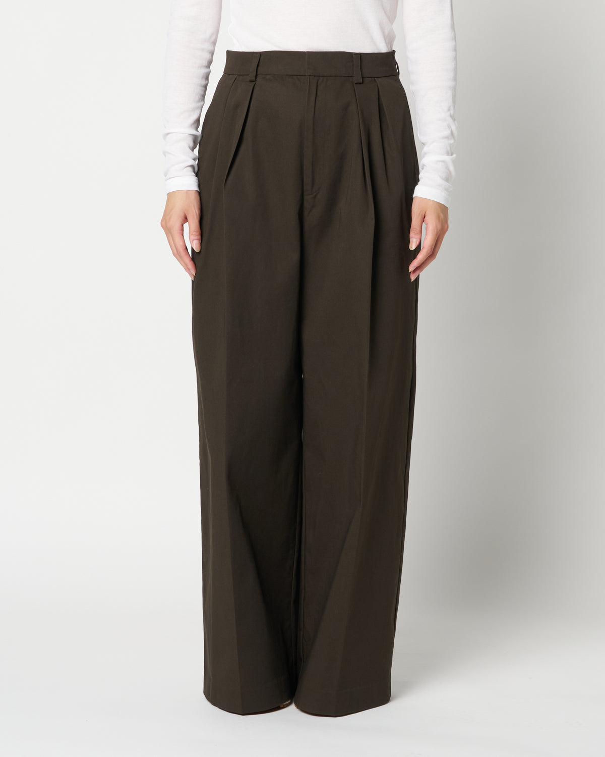 Embroidered Chino Pants