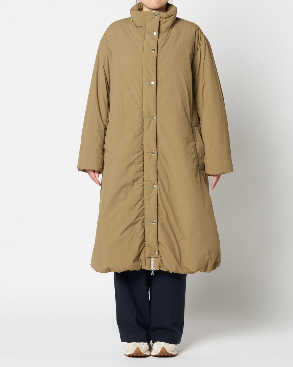 Stand Collar Padded Coat