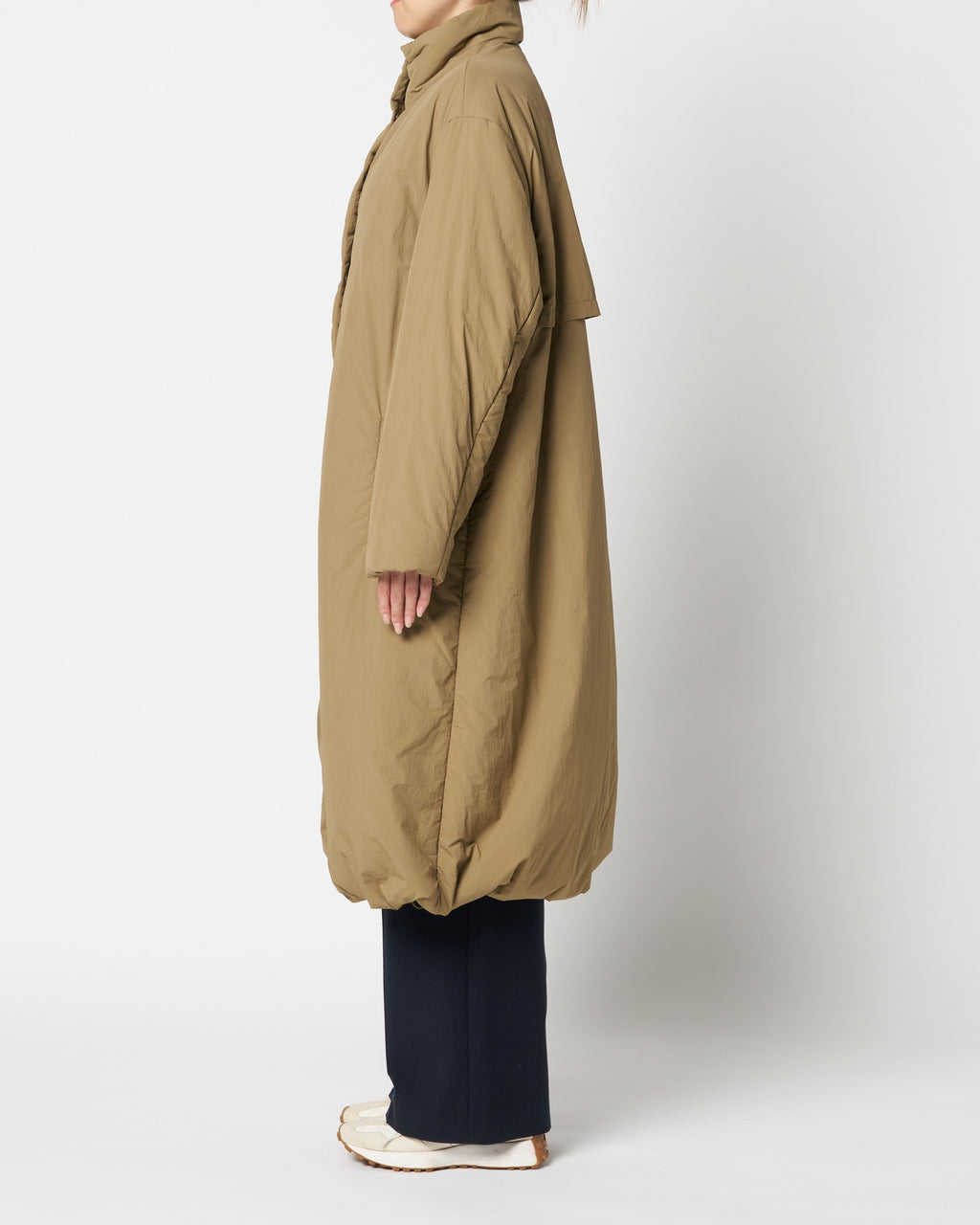 Stand Collar Padded Coat