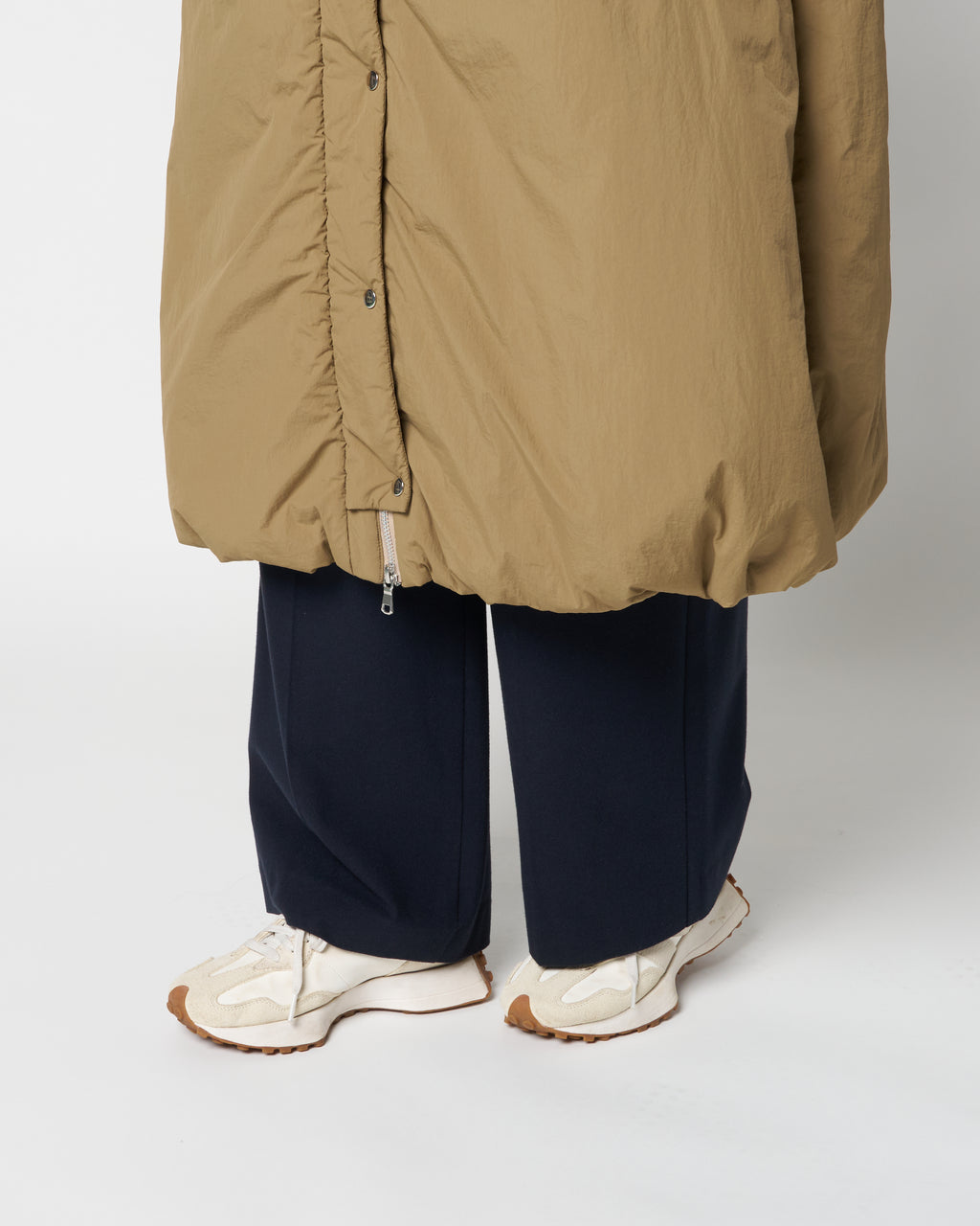 Stand Collar Padded Coat