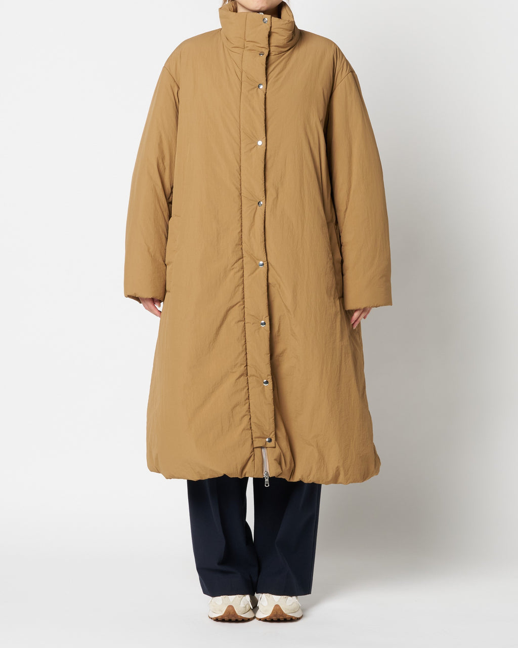 Stand Collar Padded Coat