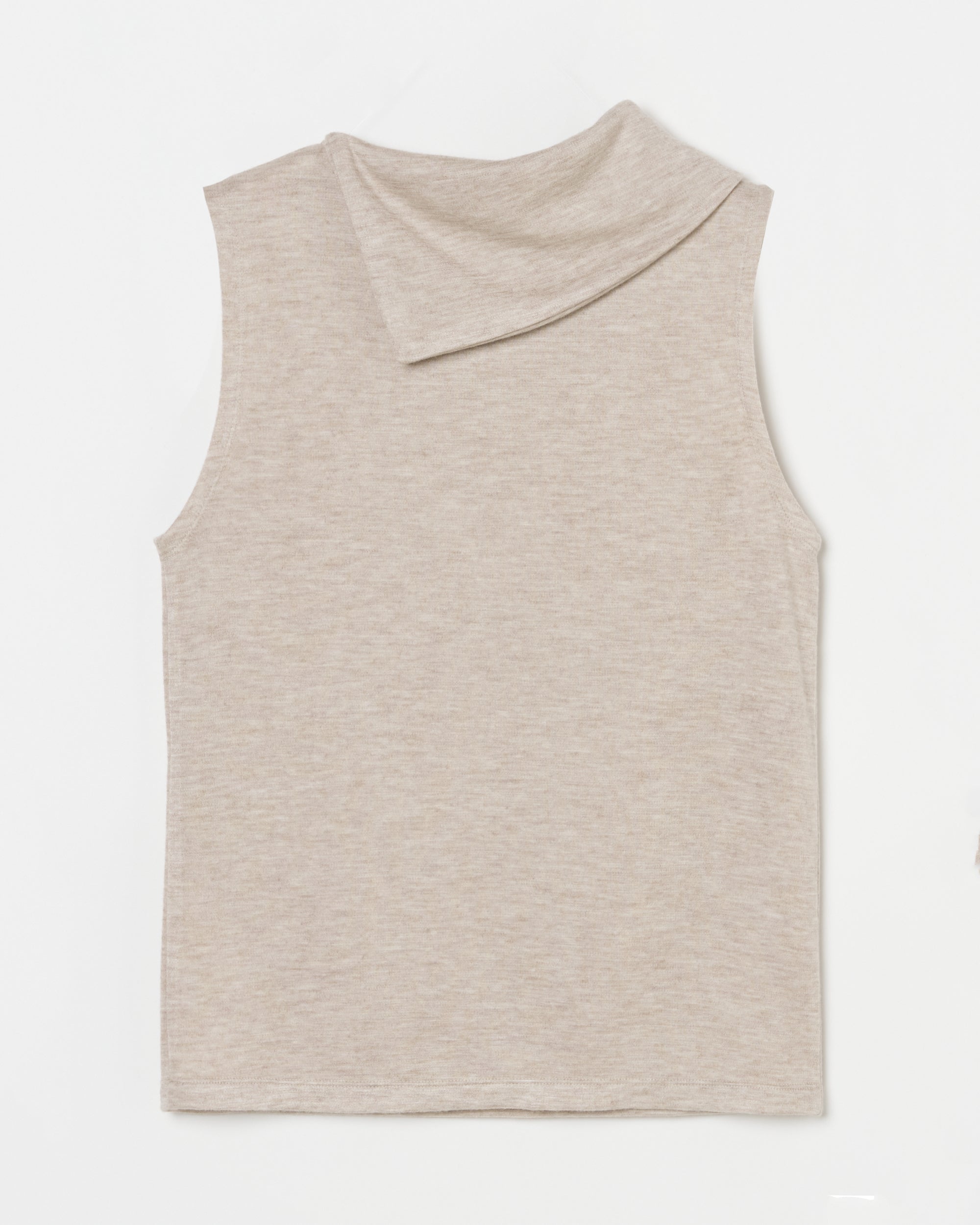 Asymmetrical Collar Top