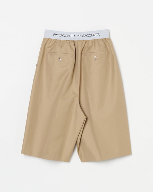 Waist Logo Chino Half Pant