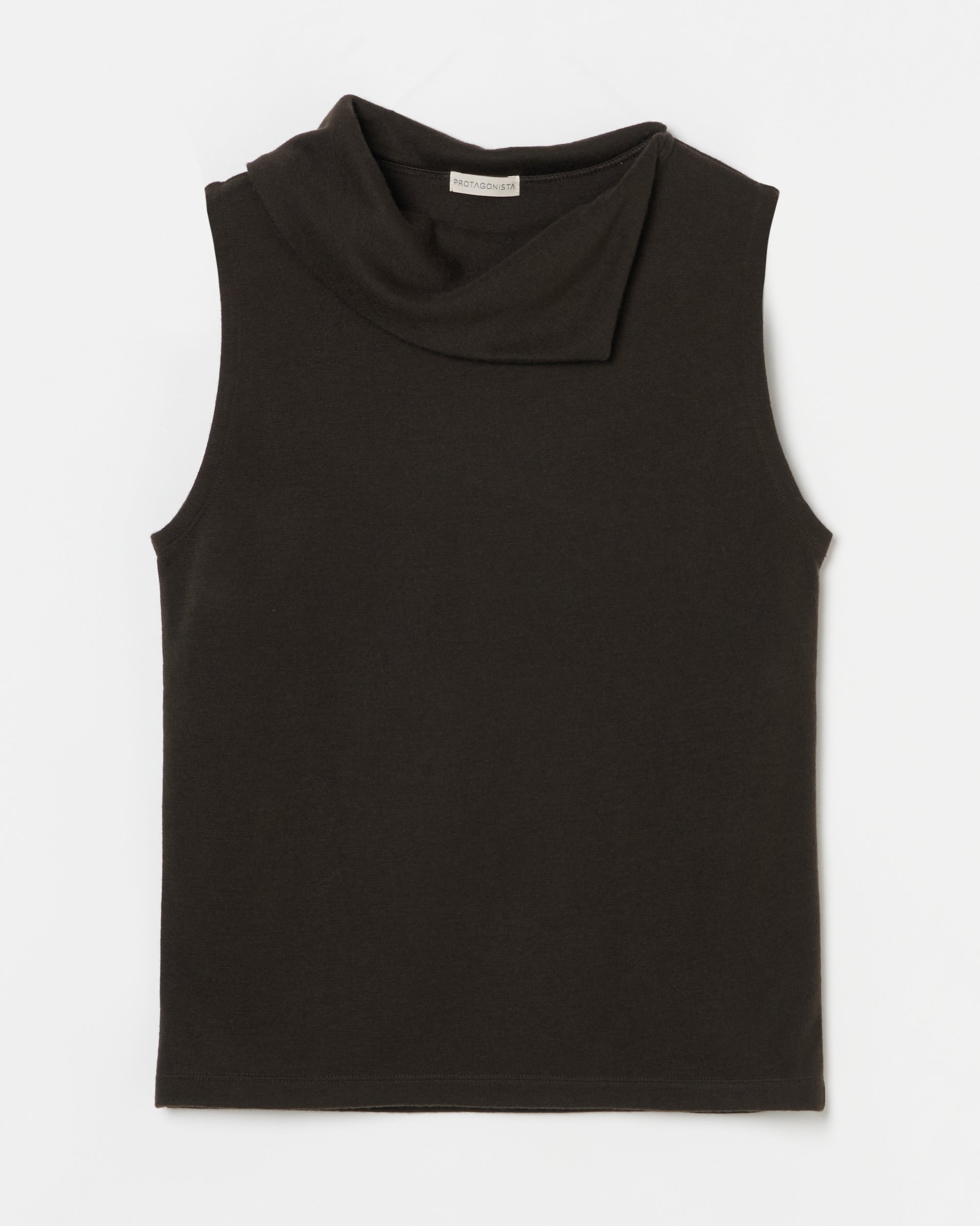 Asymmetrical Collar Top