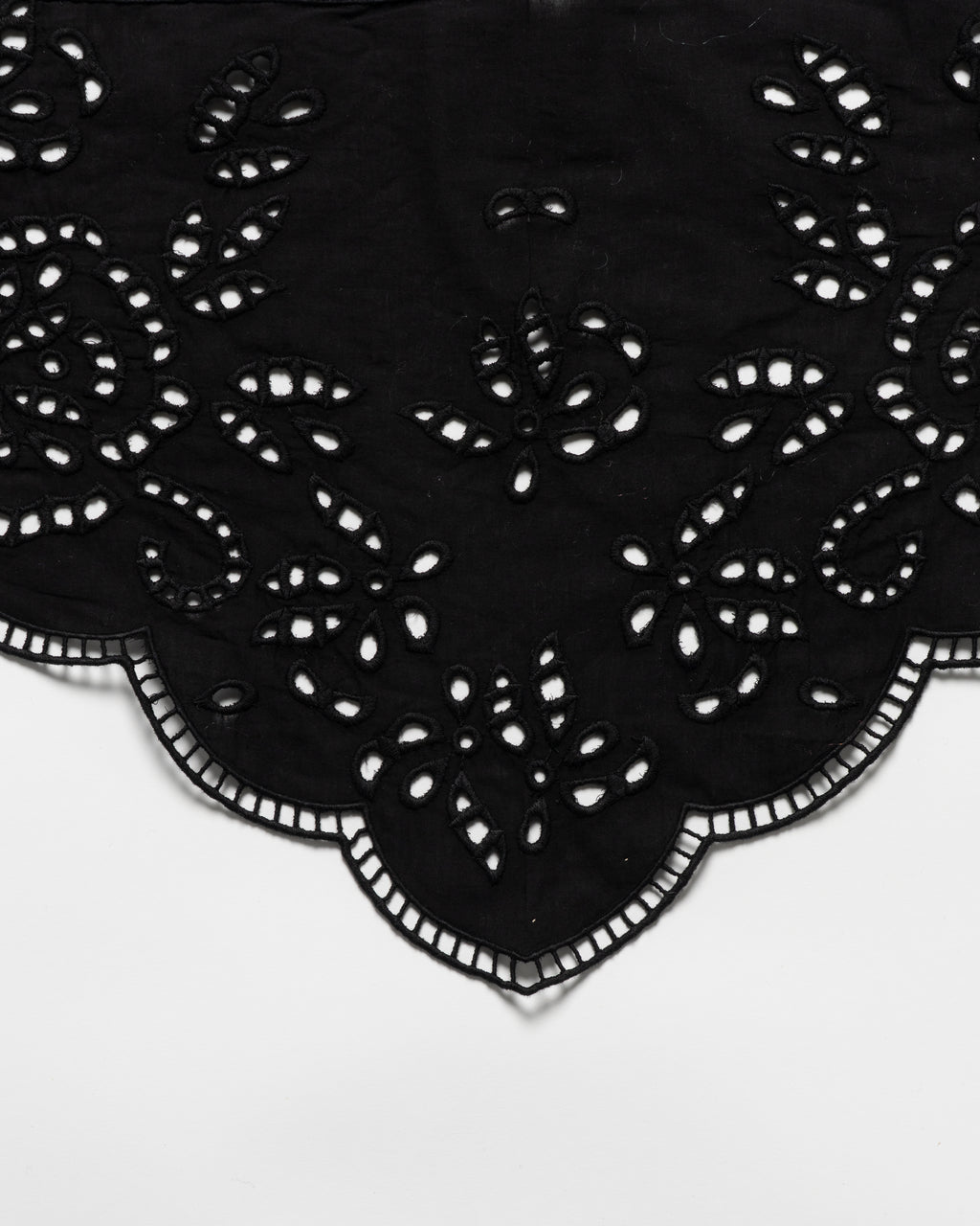 Lace triangle scarf