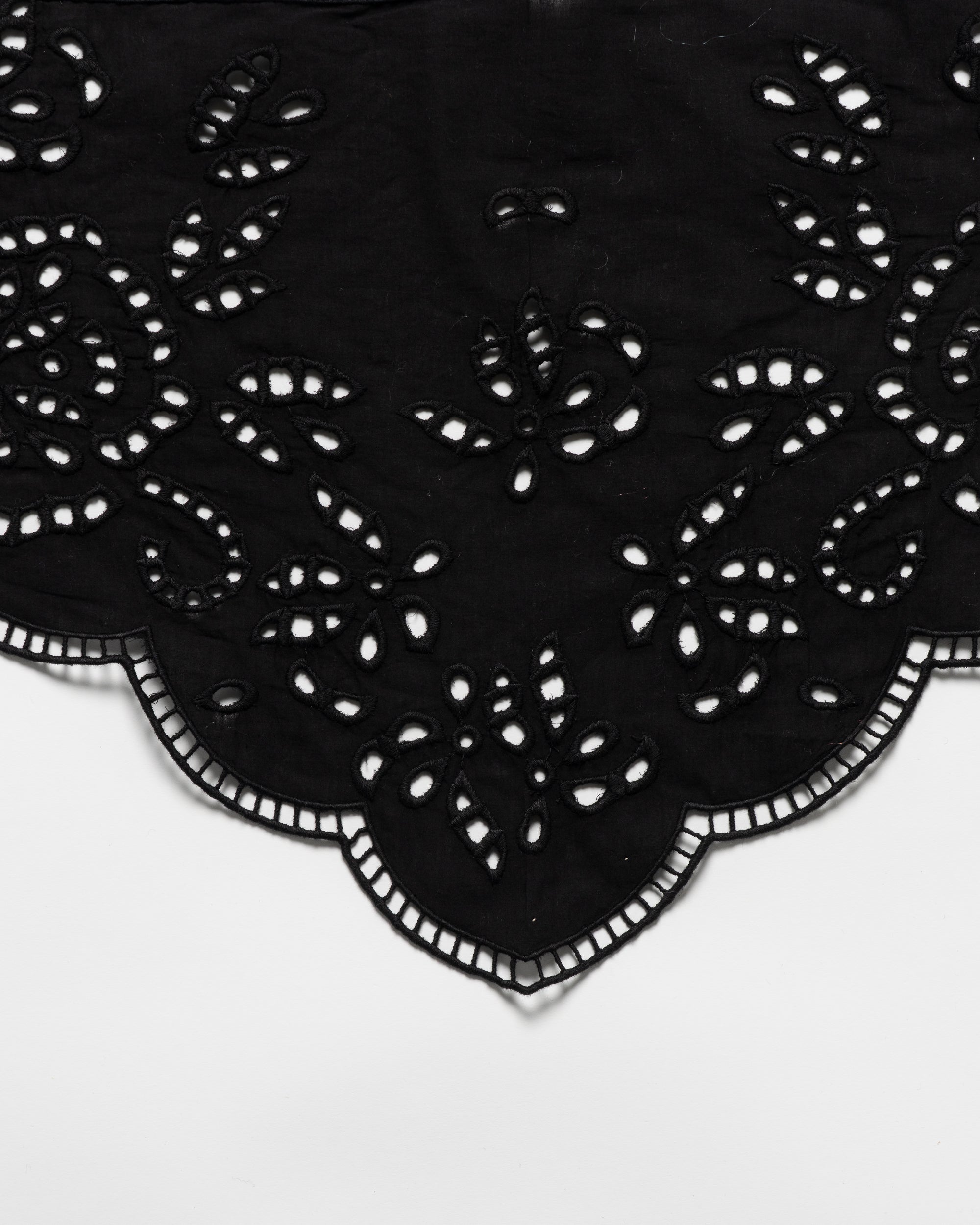 Lace triangle scarf