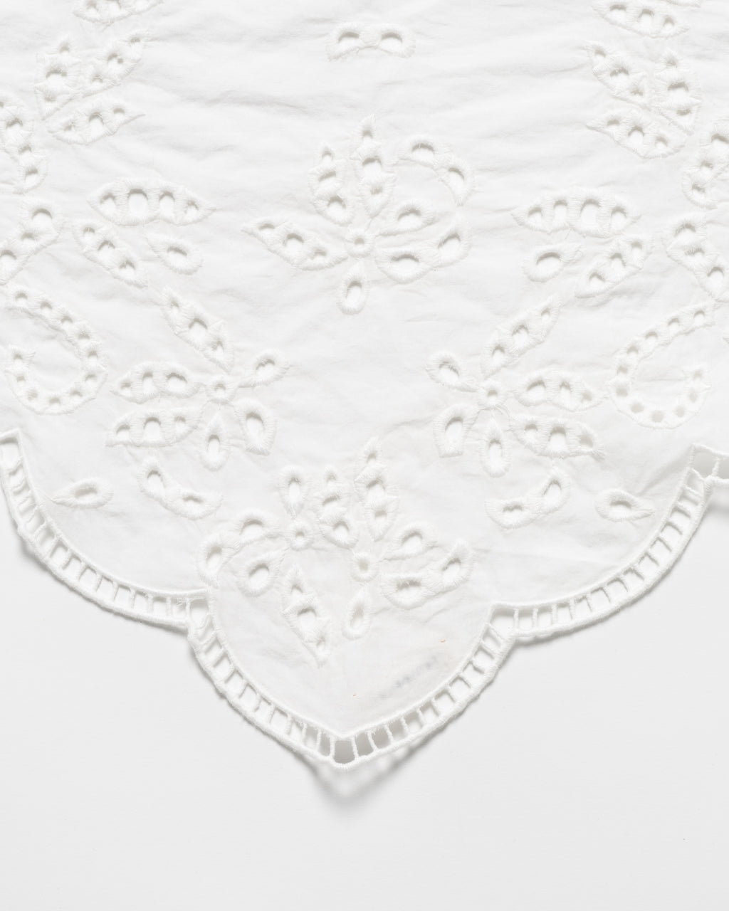 Lace triangle scarf