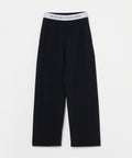 Waist logo sweat pants