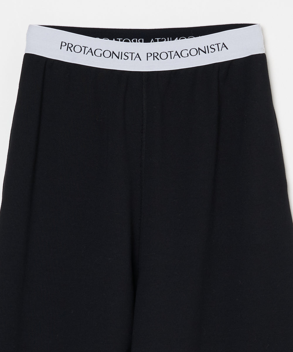 Waist logo sweat pants