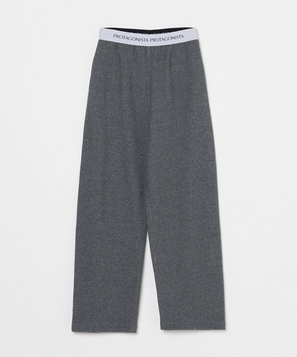 Waist logo sweat pants