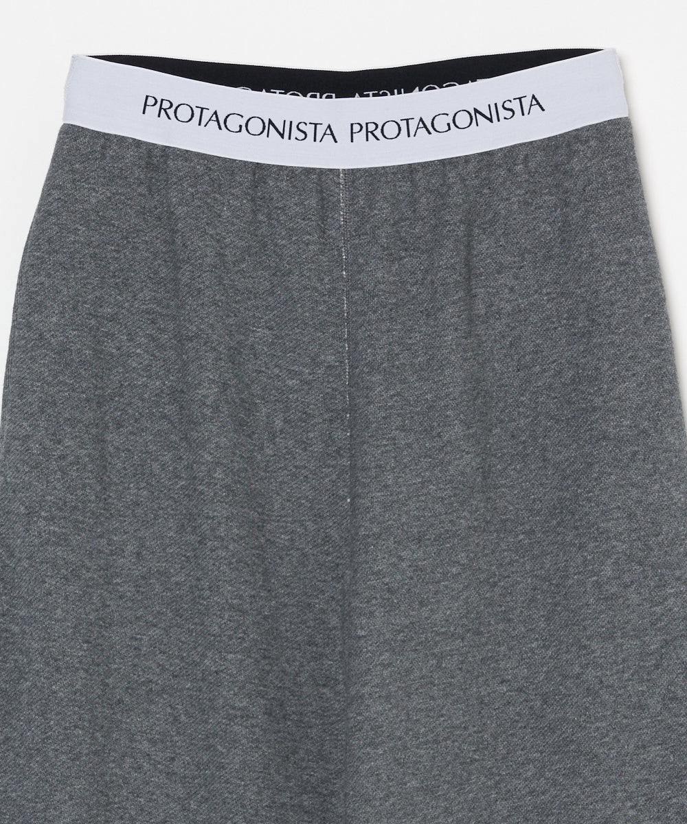 Waist logo sweat pants