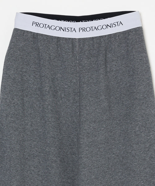 Waist logo sweat pants