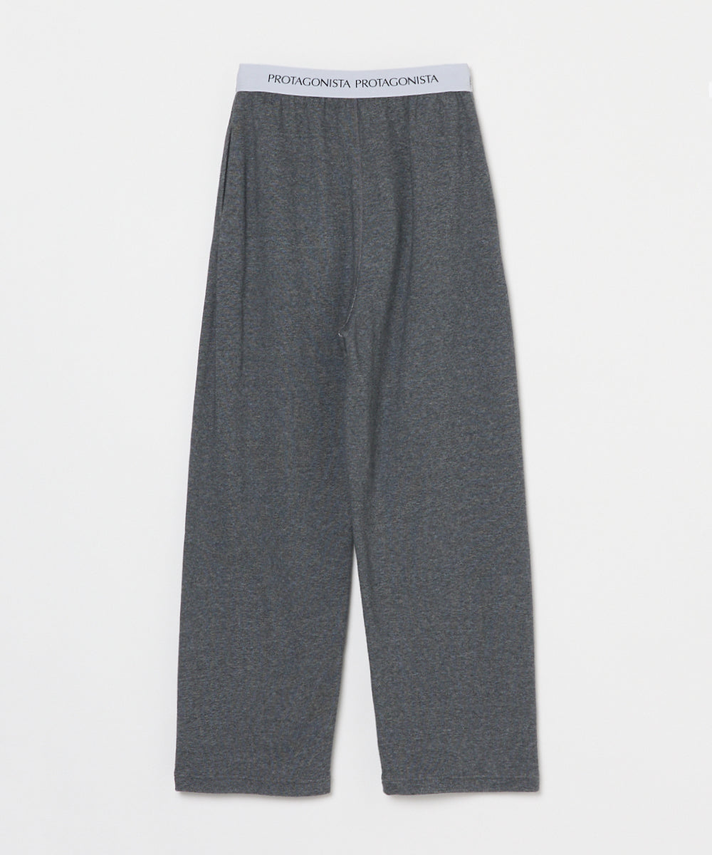 Waist logo sweat pants