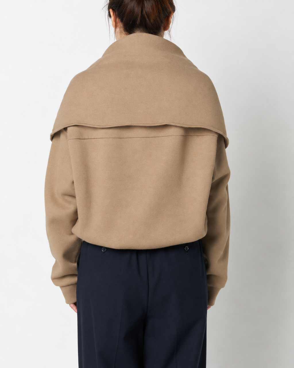 Pullover with Scarf