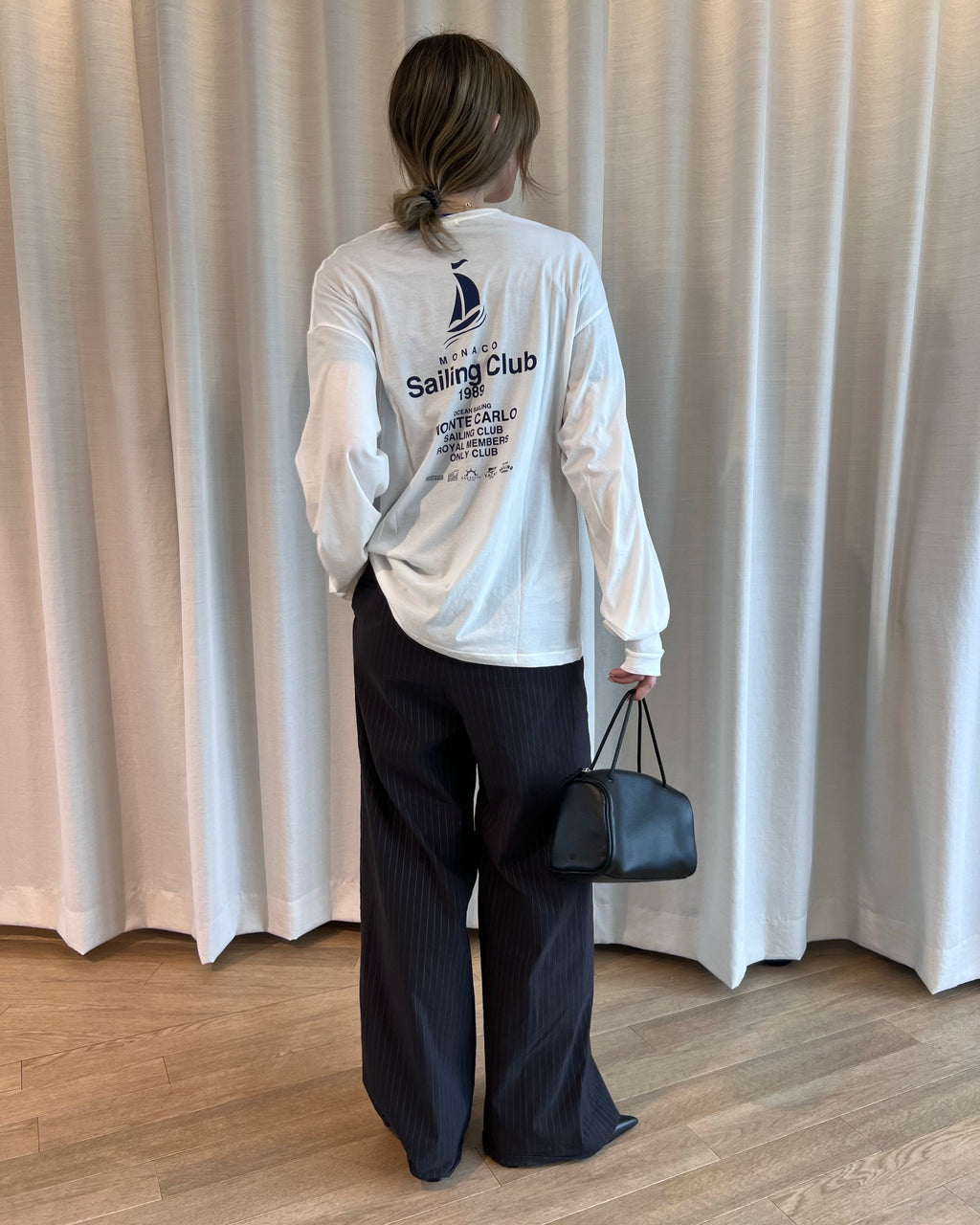 "Sailing Club" long sleeve tee