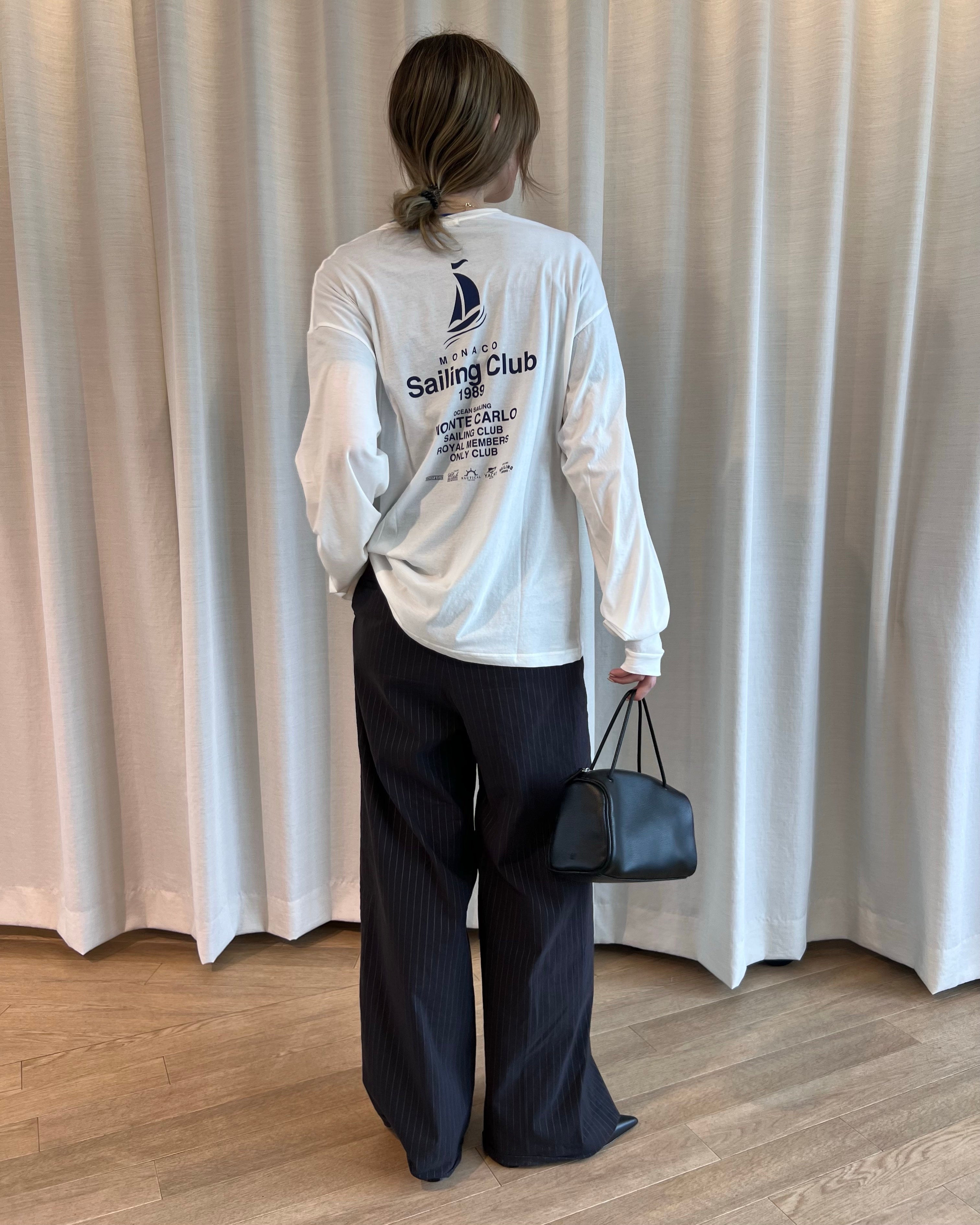 "Sailing Club" long sleeve tee