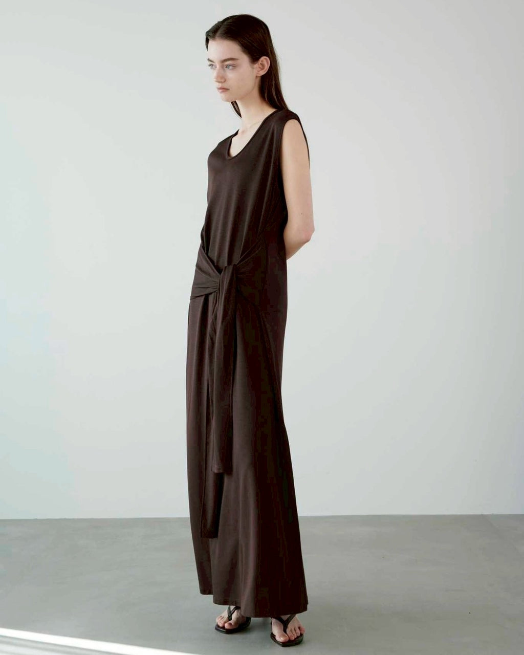 Waist knot dress